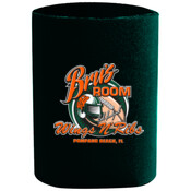 Team Orange and Green Koozie