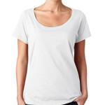 Ladies Sheer Scoop-Neck T-Shirt