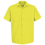 Enhanced Visibility Short Sleeve Work Shirt - Tall Sizes