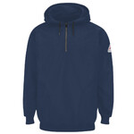 Men's Flame Resistant Quarter-Zip Hooded Sweatshirt