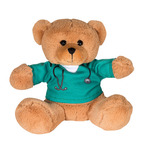 7" Doctor Or Nurse Plush Bear