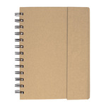 Spiral Notebook With Sticky Notes & Pen 5.75" X 7.25"