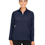 CrownLux Performance® Ladies' Windsor Welded Quarter-Zip