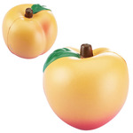 Peach Shape Stress Ball