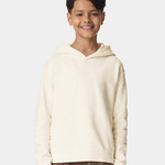 Youth Garment-Dyed Lightweight Fleece Hooded Sweatshirt