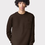Unisex Super Heavyweight Long Sleeve Pocket Tee