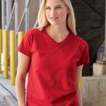 HD Cotton Women's V-Neck T-Shirt