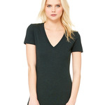 Women’s Triblend Deep V-Neck Tee