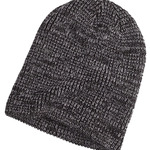 Ribbed Marled Beanie