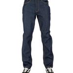 Men's Raw Denim Straight-Leg Jean Pants