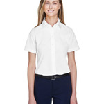 Women's Crown Collection® Broadcloth Short Sleeve Woven Dress Shirt