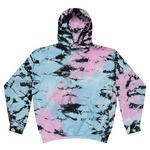 Adult Tie-Dyed Pullover Hooded Sweatshirt