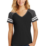 Ladies Game V Neck T-Shirt