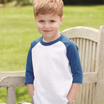 Toddler Three-Quarter Sleeve Baseball Jersey