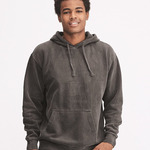 Garment-Dyed Hooded Sweatshirt