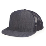 Flat Bill Six-Panel Trucker Cap