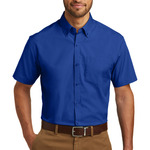 Short Sleeve Carefree Poplin Shirt