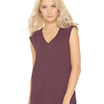 Women's Festival Sleeveless Deep V-Neck T-Shirt