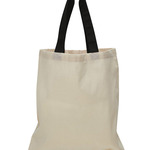 Contrasting Handles Tote