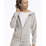 Ladies' USA Made Velour Full-Zip Hoodie