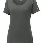 Ladies Core Cotton Scoop Neck Tee