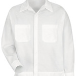 Button-Front Shirt Jacket - Tall Sizes