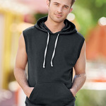 Triblend Sleeveless Hooded Sweatshirt