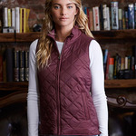 Women's Vintage Diamond Quilted Vest