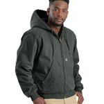 Men's Highland Washed Cotton Duck Hooded Jacket