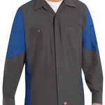 Long Sleeve Automotive Crew Shirt - Tall Sizes