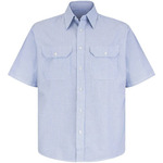 Deluxe Short Sleeve Uniform Shirt - Tall Sizes