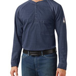 Long Sleeve Henley - Tall Sizes