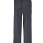 Industrial Flat Front Comfort Waist Pants - Extended Sizes