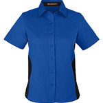 Ladies' Flash IL Colorblock Short Sleeve Shirt