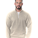 Unisex USA Made Quarter-Zip Pullover Sweatshirt