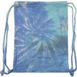 Swirl Tie-Dyed Drawstring Bag