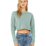 Ladies' Cropped Fleece Crew