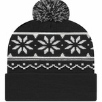 USA-Made Snowflake Beanie