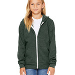 Youth Sponge Fleece Full-Zip Hooded Sweatshirt