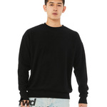 Unisex Sueded Drop Shoulder Sweatshirt