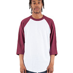 Adult Three-Quarter Sleeve Raglan T-Shirt