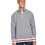 Adult Peppered Fleece Quarter-Zip