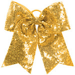 Sequin Cheer Glitter Bow