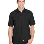 Men's FLEX Short-Sleeve Twill Work Shirt