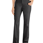 Ladies' Curvy Fit Straight Leg Flat Front Pant