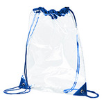 PVC Clear Drawstring Bag