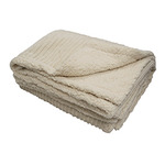 Corduroy Lambswool Throw Blanket