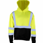 Hi-Vis Hooded Sweatshirt