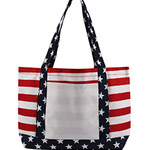 Patriotic Beach Tote Bag