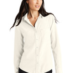 Women's Stretch Crepe Long Sleeve Camp